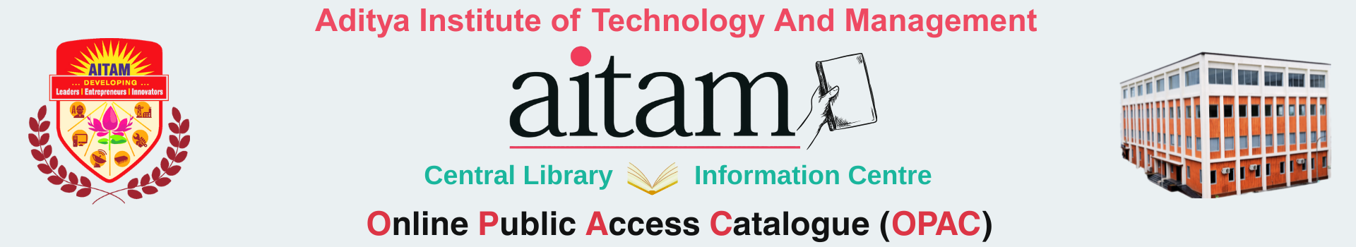 AITAM OPAC Banner